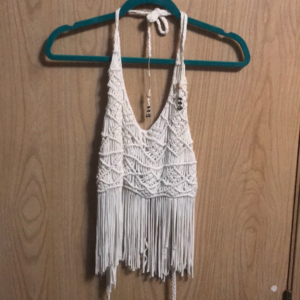 Halter crop top